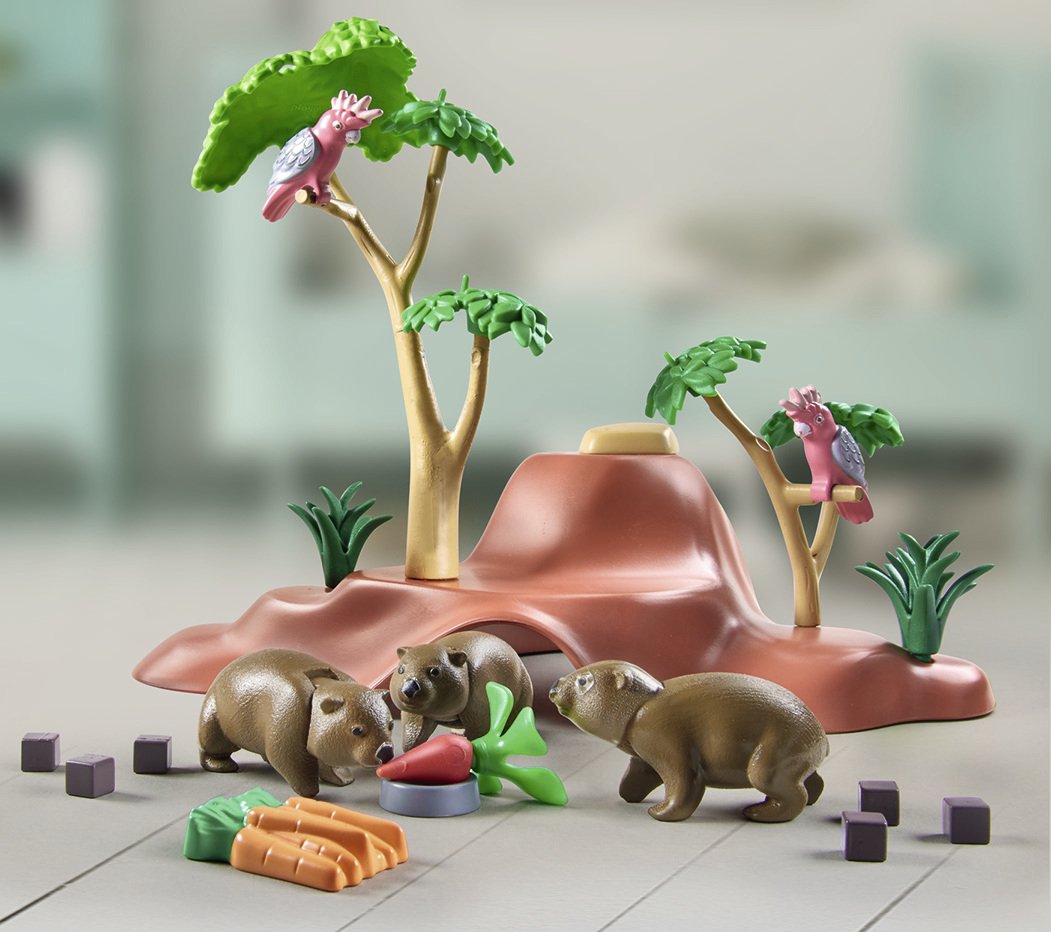 Playmobil Wiltopia Refugio Del Tejon Australiano