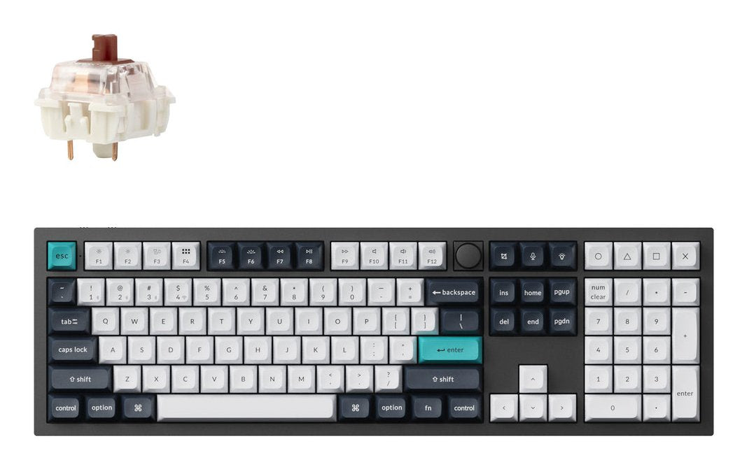 Teclado Mecánico Keychron Q6 Max 100% Wireless Gateron Jupi