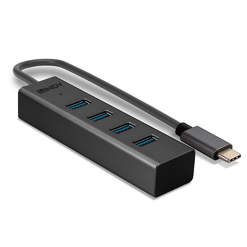 Lindy Usb 3.2 Typ C Hub 4 Port