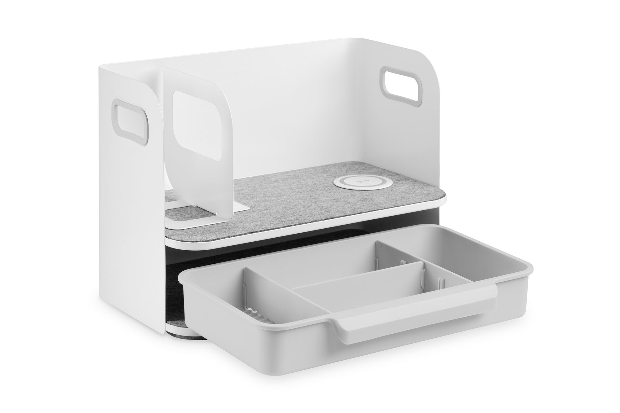 EAN 4016032481904 - Digitus DA-90442 bandeja de escritorio/organizador Acero Gris, Blanco imagen 4