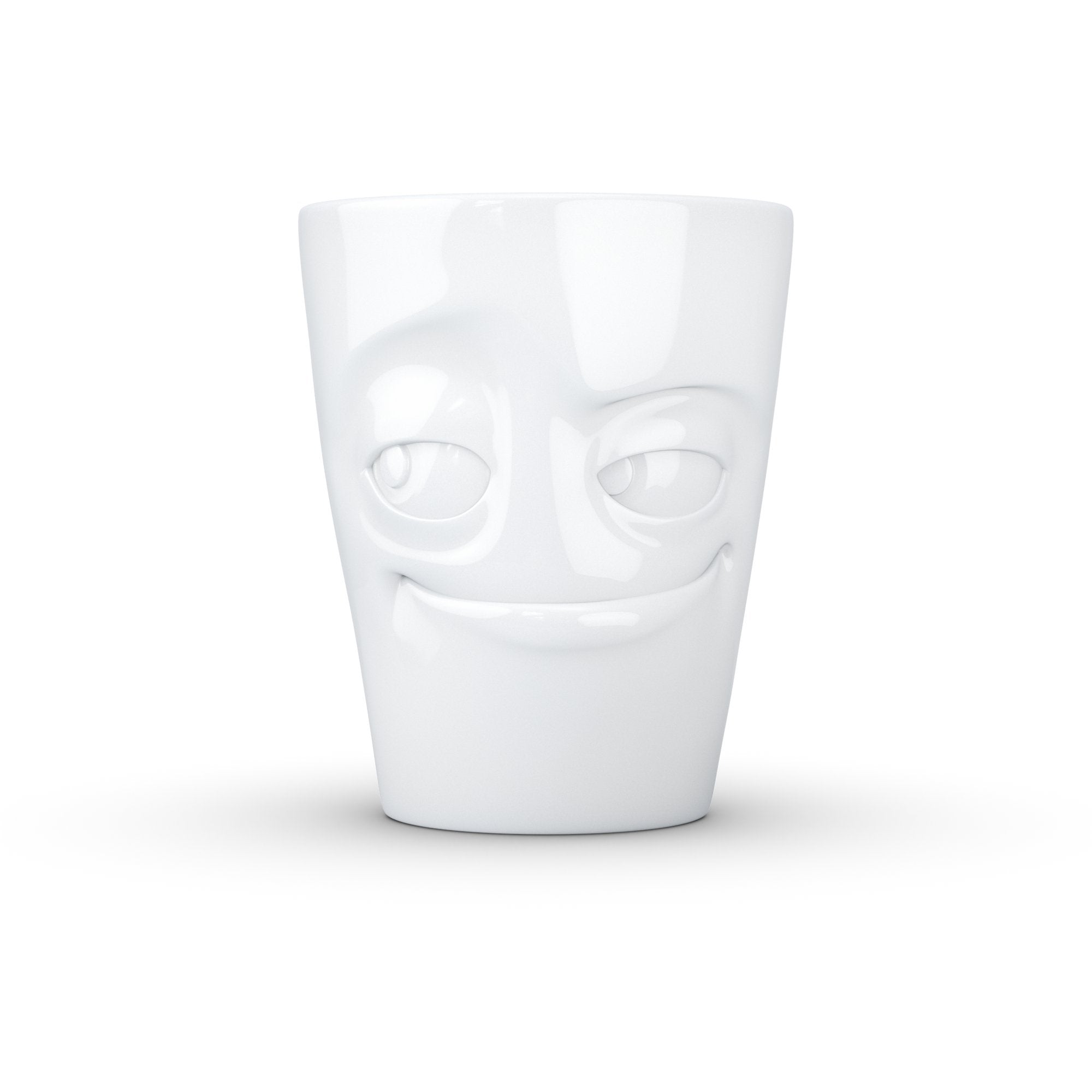 Fiftyeight Henkelbecher 350ml - Verschmitzt Blanco