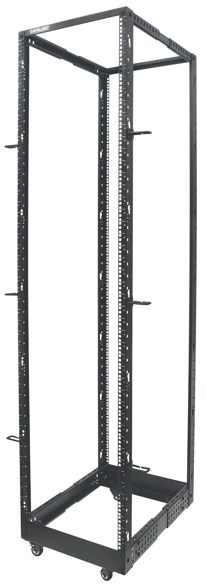 Intellinet 19" 4-Pfomen Laborgemell 45he Flatpack. Negro