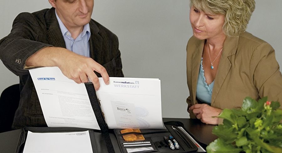 EAN 4003801792415 - Wedo 58 5001 organizador personal Cuero, Nylon Negro imagen 5