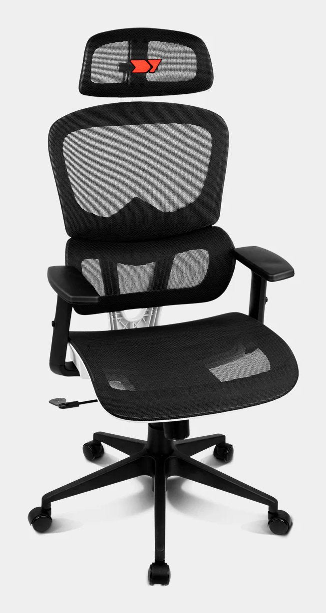 Silla Gaming Drift Drair 200  Tejido Negro / Blanco Malla
