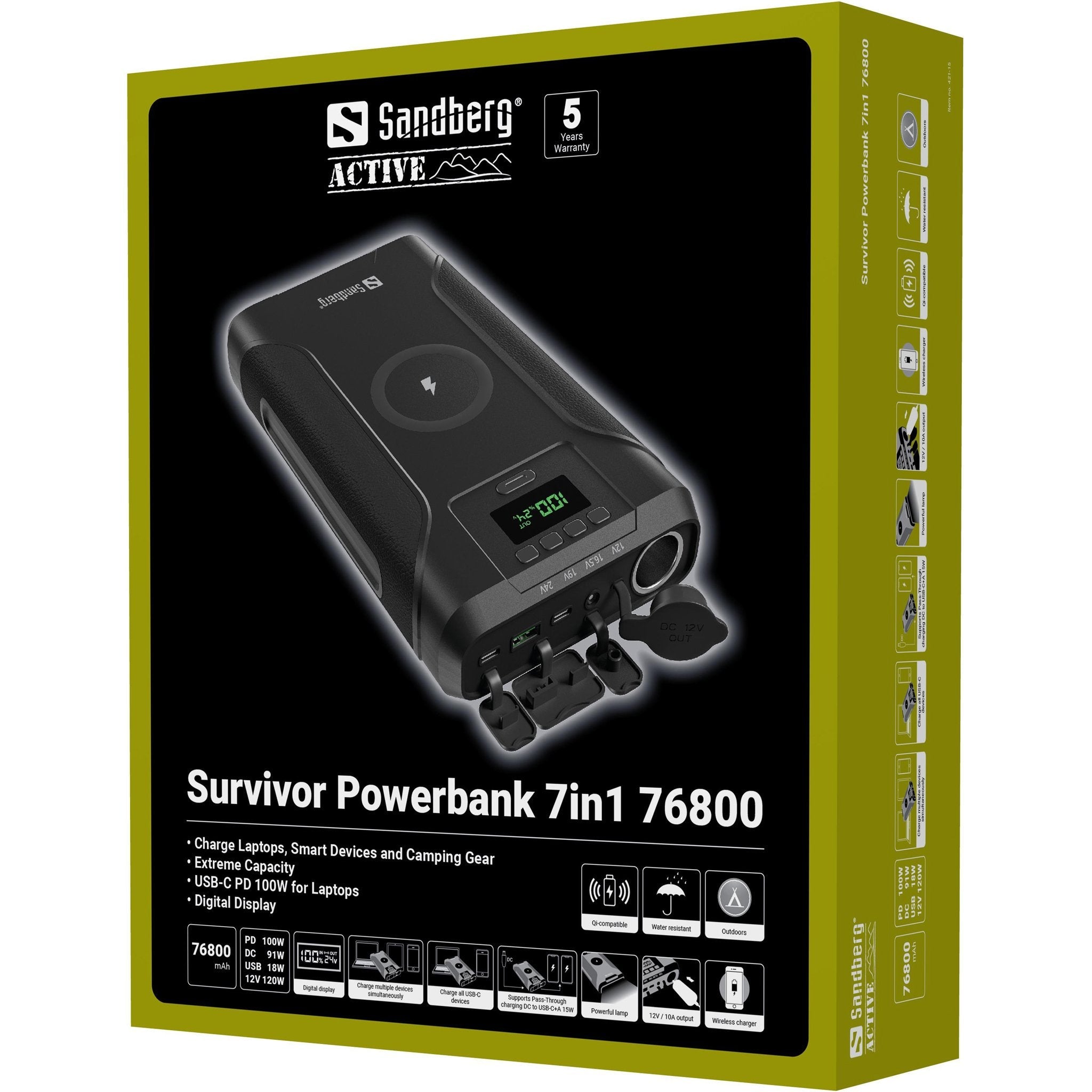 Survivor Powerbank 7in1 76800