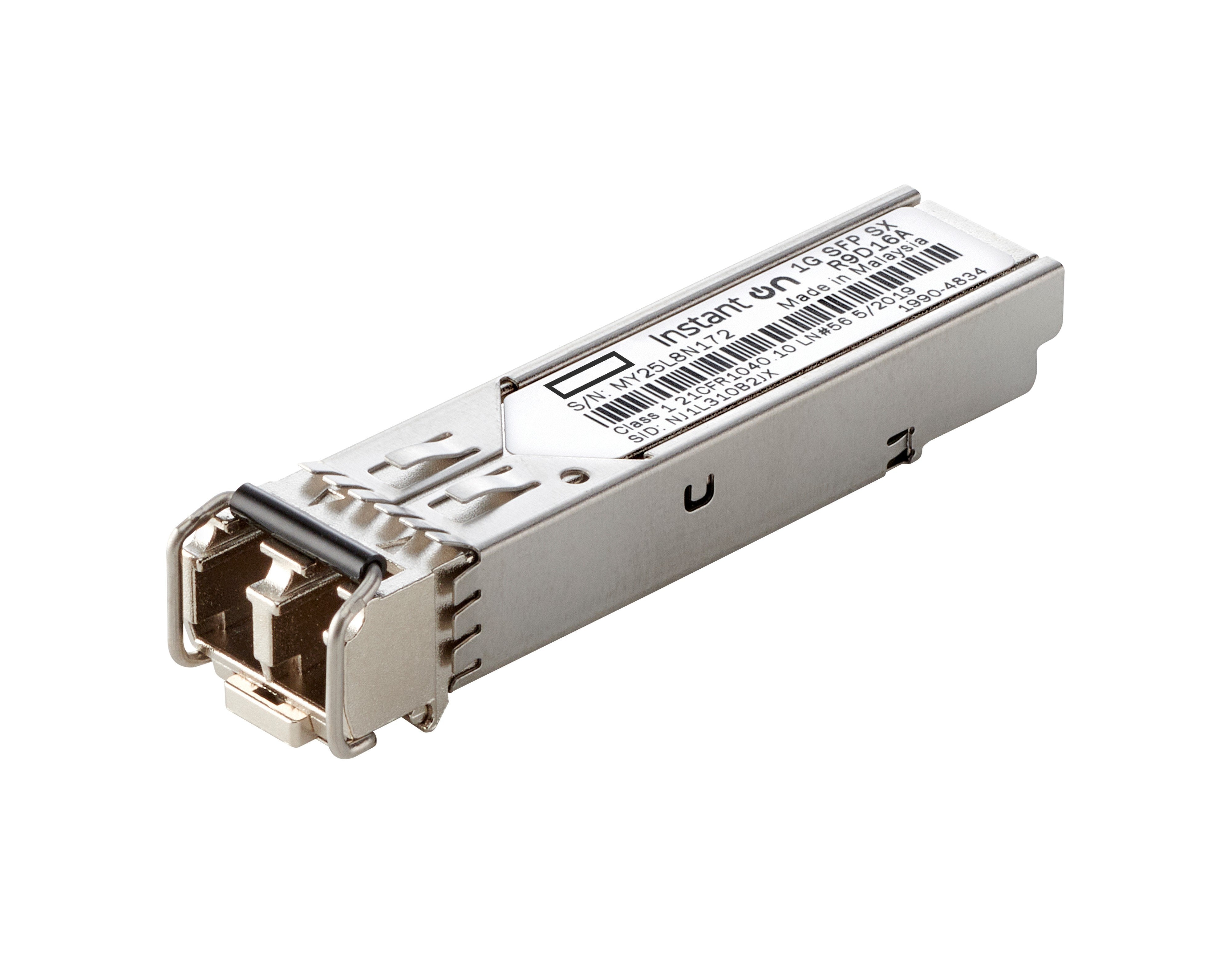 EAN 0190017566931 - HPE Aruba Networking Networking Instant On 1G SFP LC SX 500m OM2 MMF Transceiver Cable de fibra óptica e  imagen 1