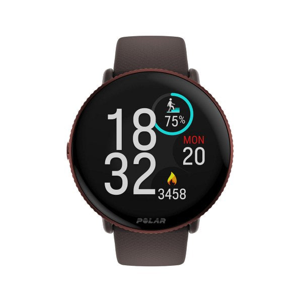 Polar Ignite 3 Titanium Leather- And Silicone Band