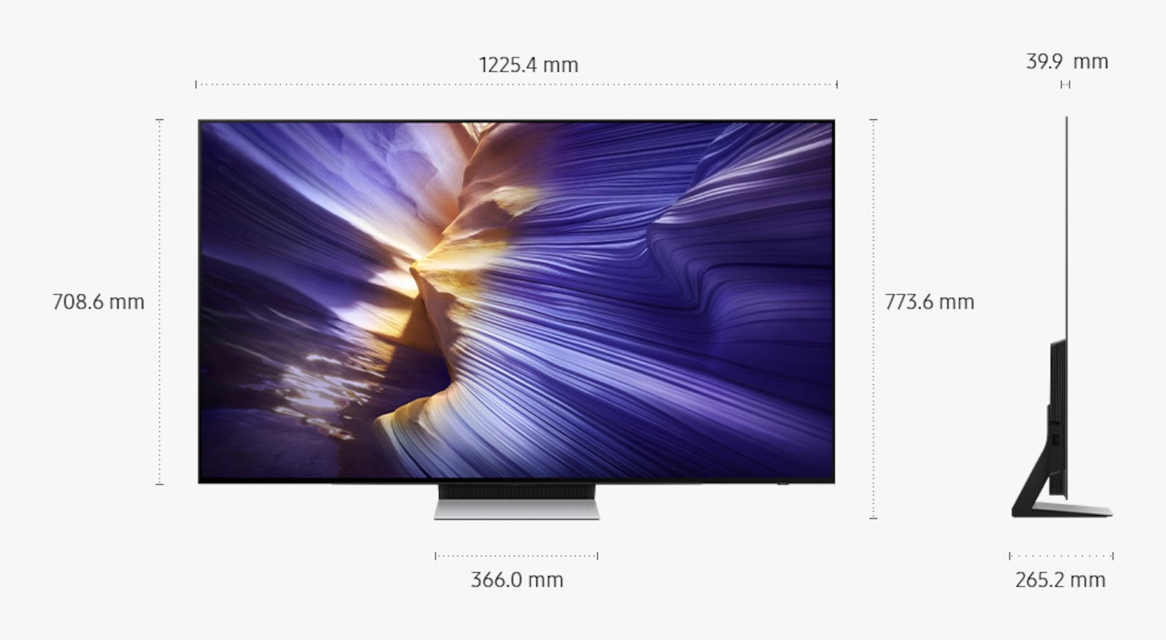 Samsung Tv Oled S90f Series (Qe55s90faexxh)