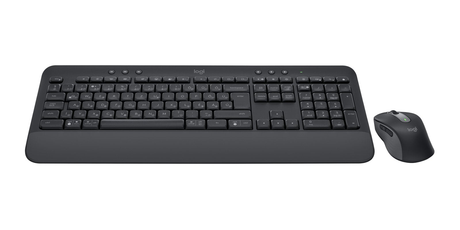 Logitech Signature Mk650 Combo For Business Juego De Teclado Y Ratón Inalámbrico Bluetooth Le Qwertz Húngaro Grafito