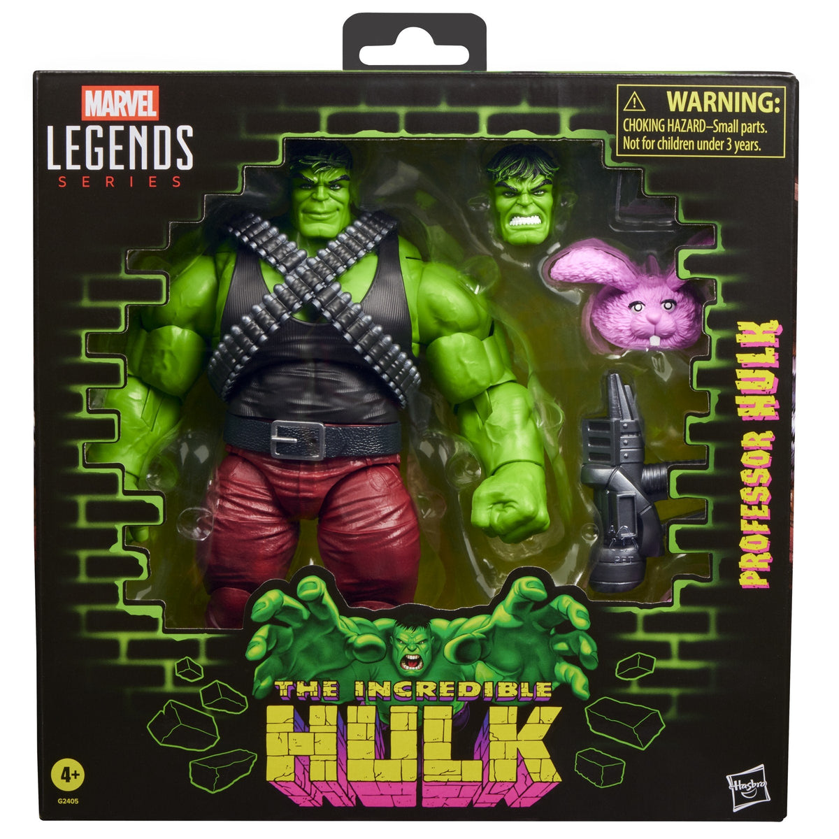 Figura Hasbro Marvel Legends Series The Incredible Hulk Professor Hulk