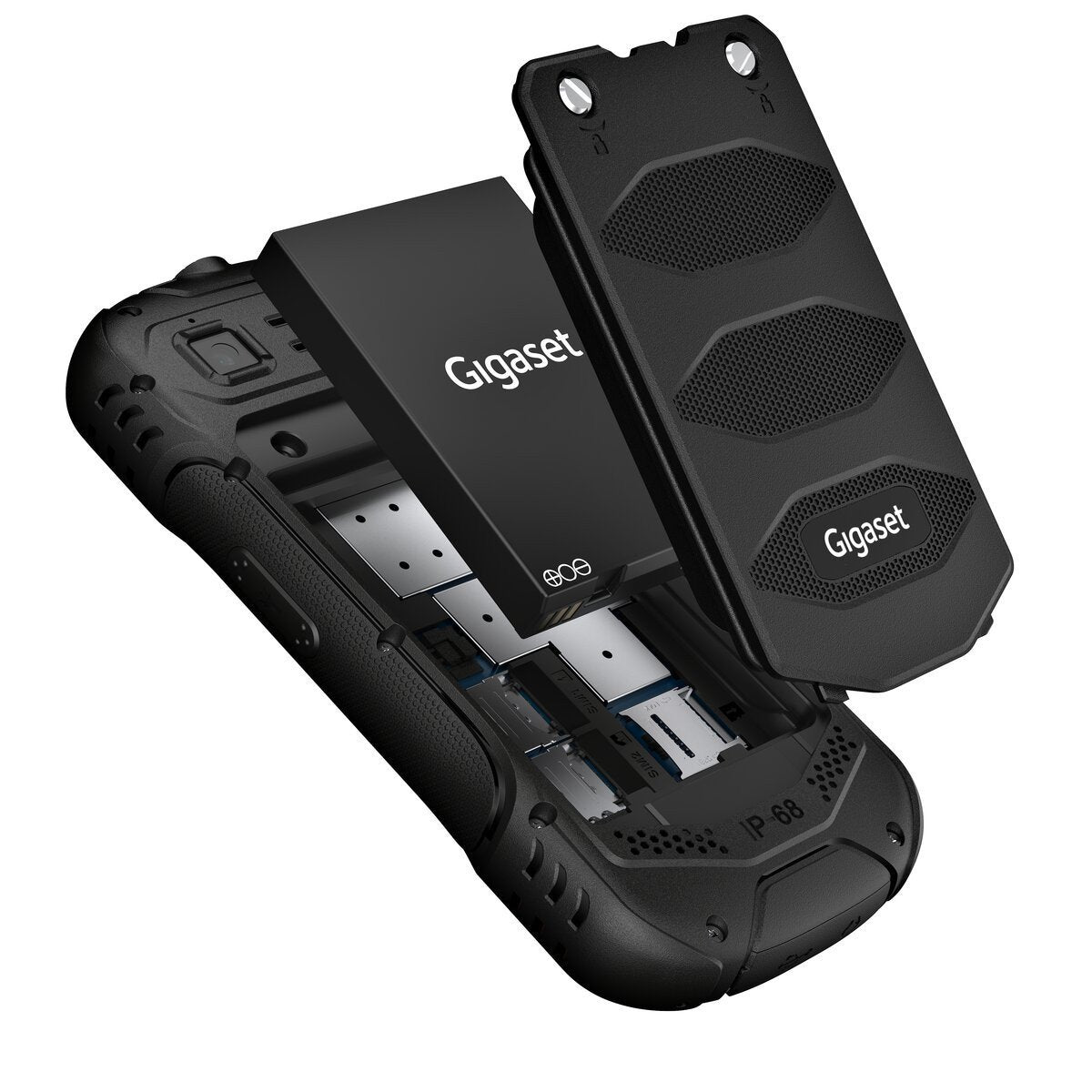 EAN 4255781905822 - Gigaset GLX8 Active 6,1 cm (2.4") SIM doble 4G USB Tipo C 0,064 GB 0,128 GB 2500 mAh Negro imagen 6