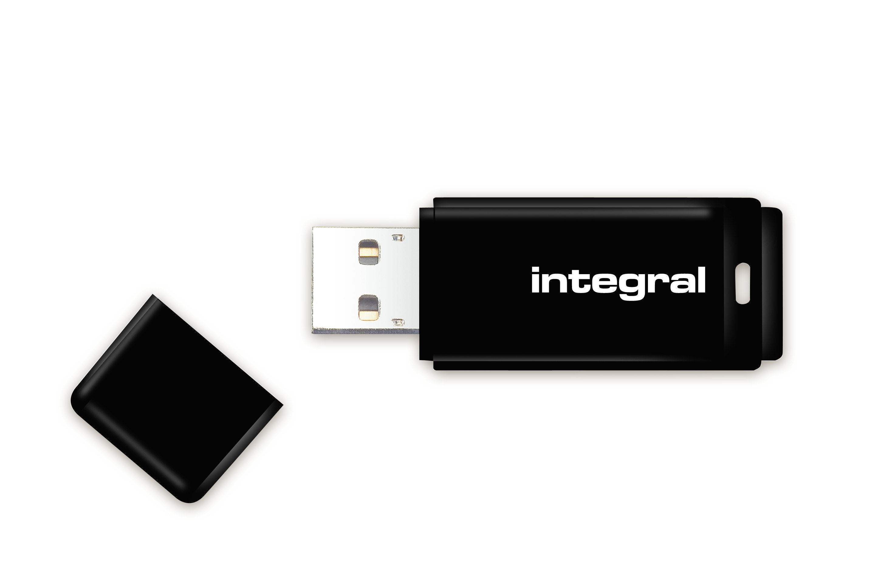 8gb Usb2.0 Drive Black E-Tail