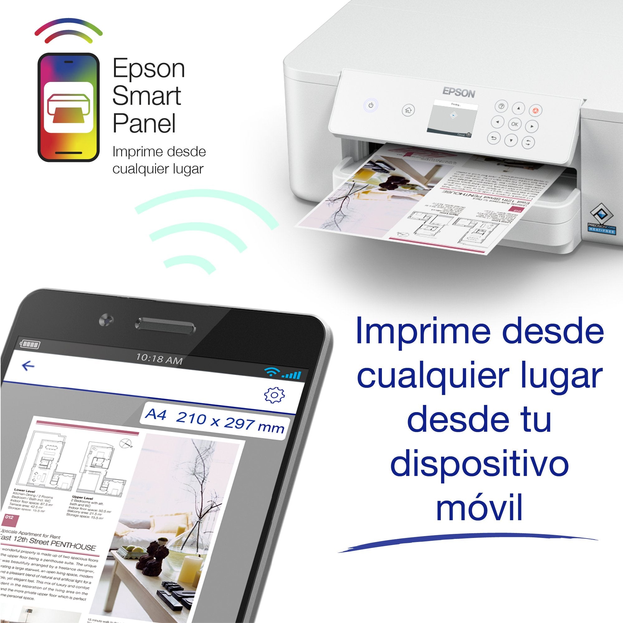 EAN 8715946703800 - Epson WorkForce Pro WF-C4310DW impresora de inyección de tinta Color 4800 x 2400 DPI A4 Wifi imagen 4