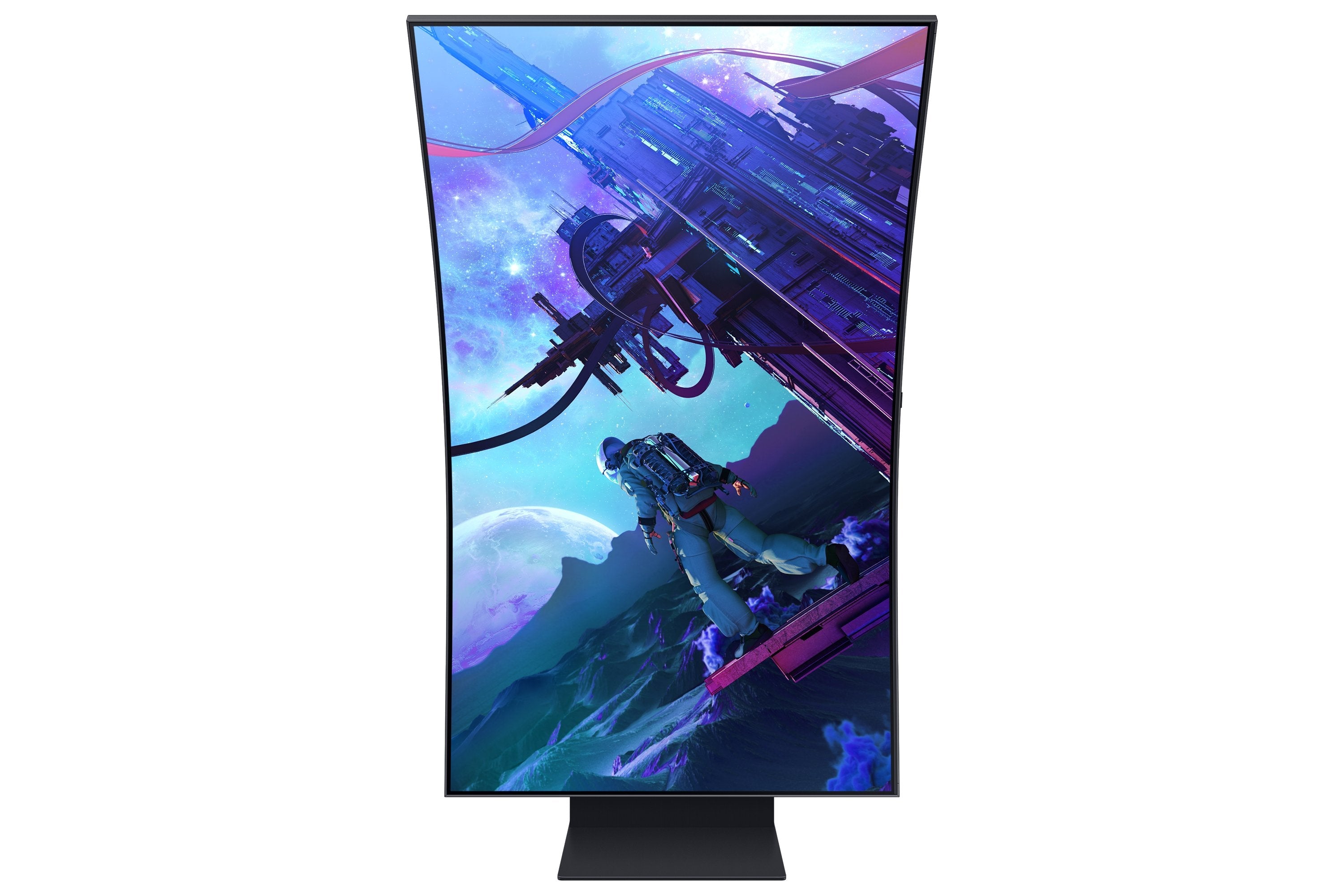 EAN 8806094993707 - Samsung G97NC pantalla para PC 139,7 cm (55") 3840 x 2160 Pixeles 4K Ultra HD LED Negro imagen 4