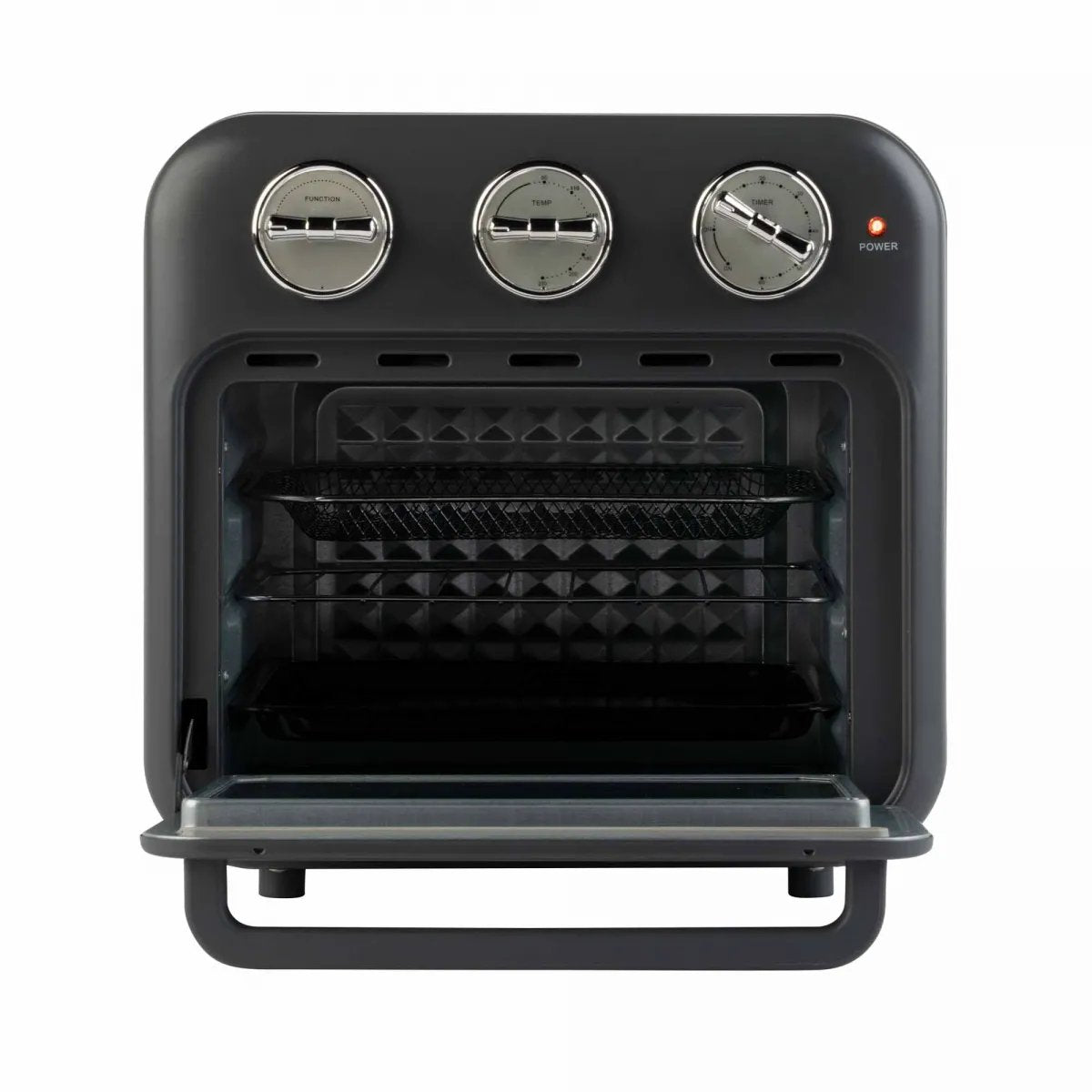 Jata Oven With Air Fryer Function 16l Timer 1400w Black Jefr1816