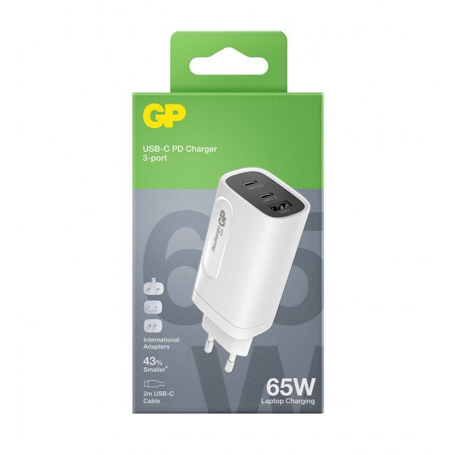 Cargador Gp Batteries Gan Pd Corriente Alterna