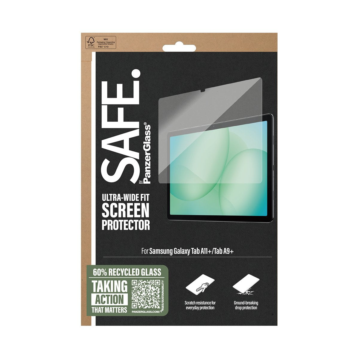 Panzerglass Safe. By Panzerglass - Protector De Pantalla Para Tablet