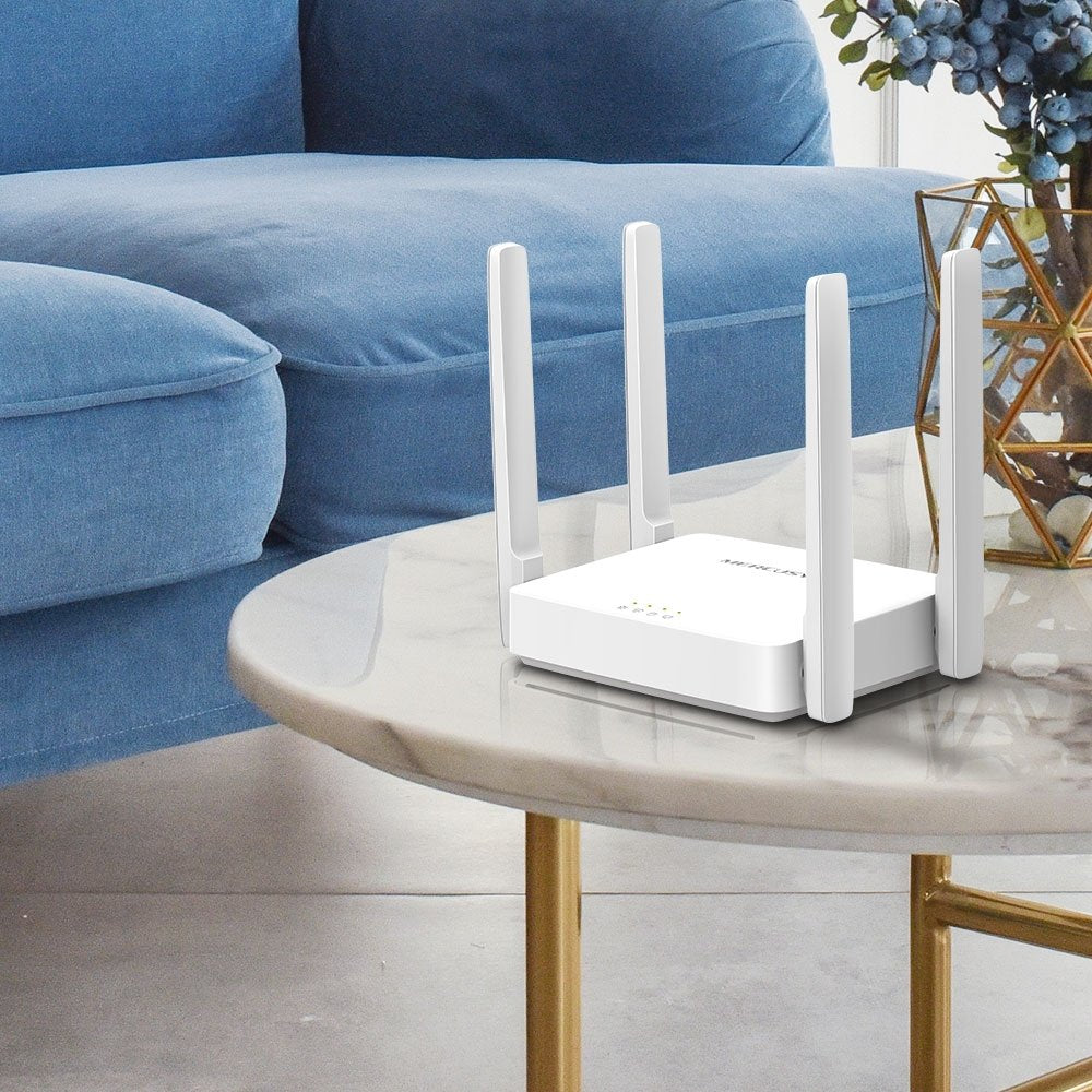 EAN 6935364088040 - Mercusys AC10 router inalámbrico Ethernet rápido Doble banda (2,4 GHz / 5 GHz) Blanco imagen 4