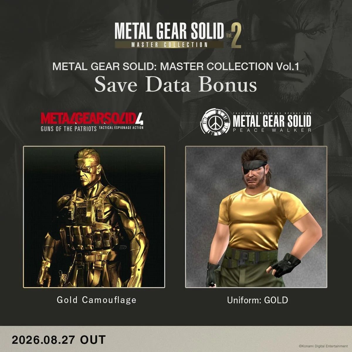 Juego Metal Gear Solid:Master C. Vol.2 D1 Xbox Series X