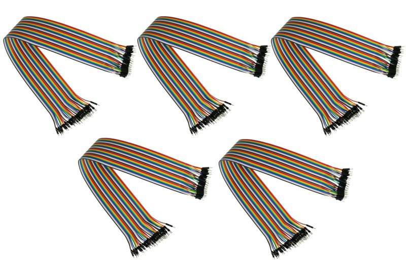 Cablemeimer Jumper Wire 40-Pin M-M 5er-Set 20cm