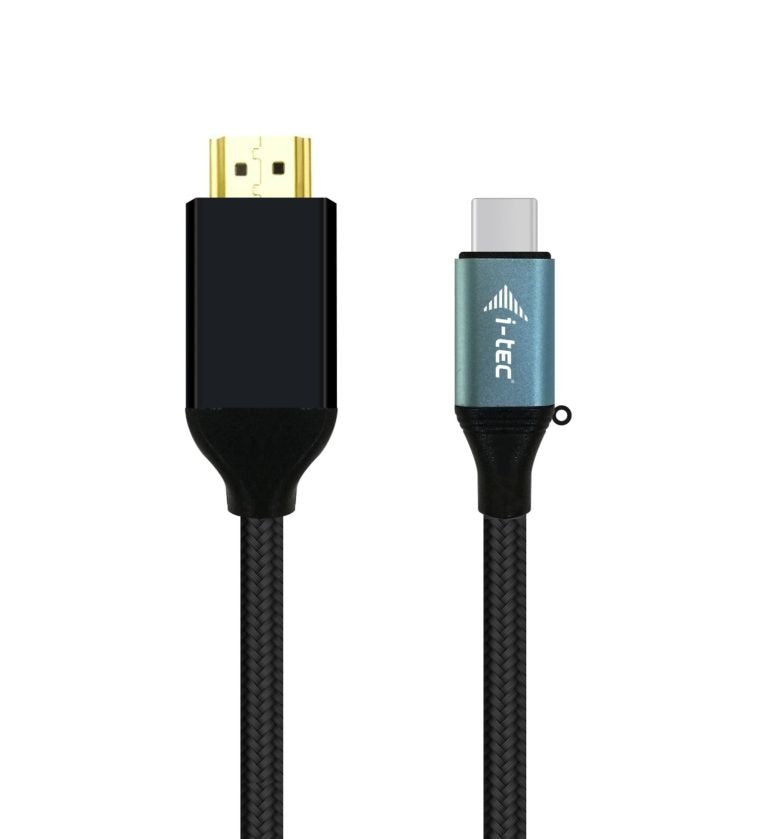 EAN 8595611703324 - i-tec C31CBLHDMI60HZ2M adaptador de cable de vídeo 2 m USB Tipo C Negro imagen 1