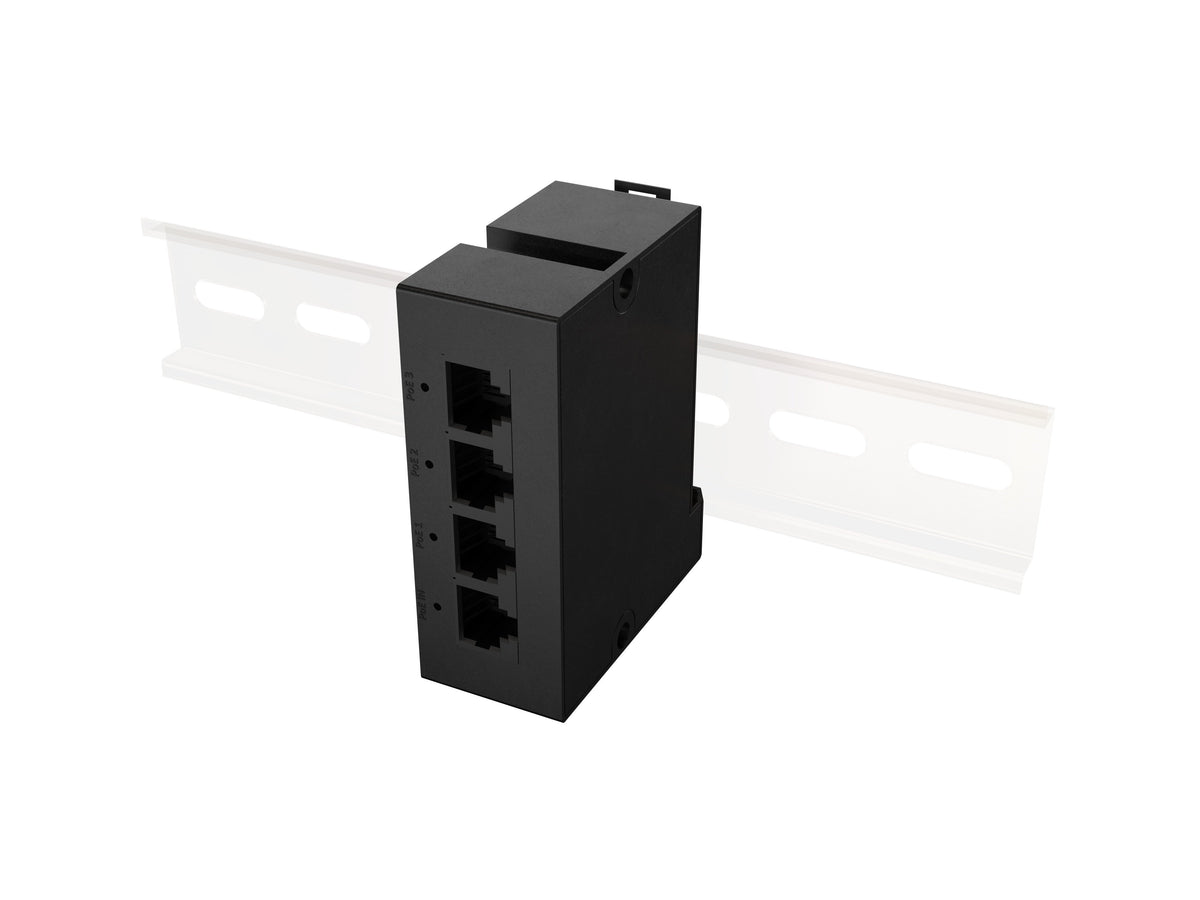 EAN 5901969447286 - Lanberg DIN-FE4-AT-30W adaptador e inyector de PoE Ethernet rápido imagen 6