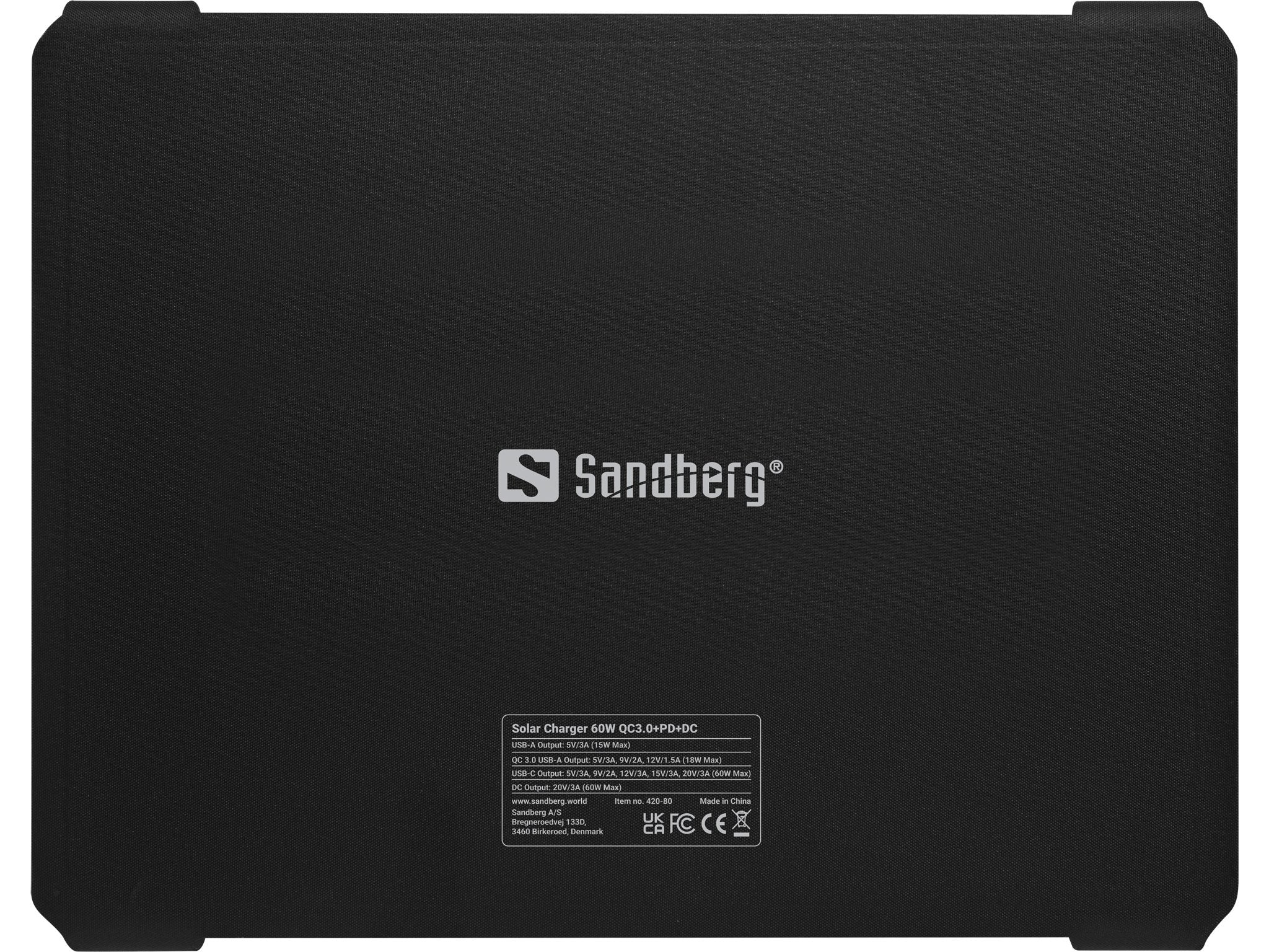 Sandberg 420-80 Placa Solar 60w Qc3.0+Pd+Dc Silicio Monocristalino