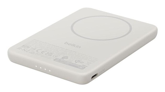 Belkin Boostcharge Slim 5000mah Mag.Pb/15w/Usb-C Sand Bpd021hqsa