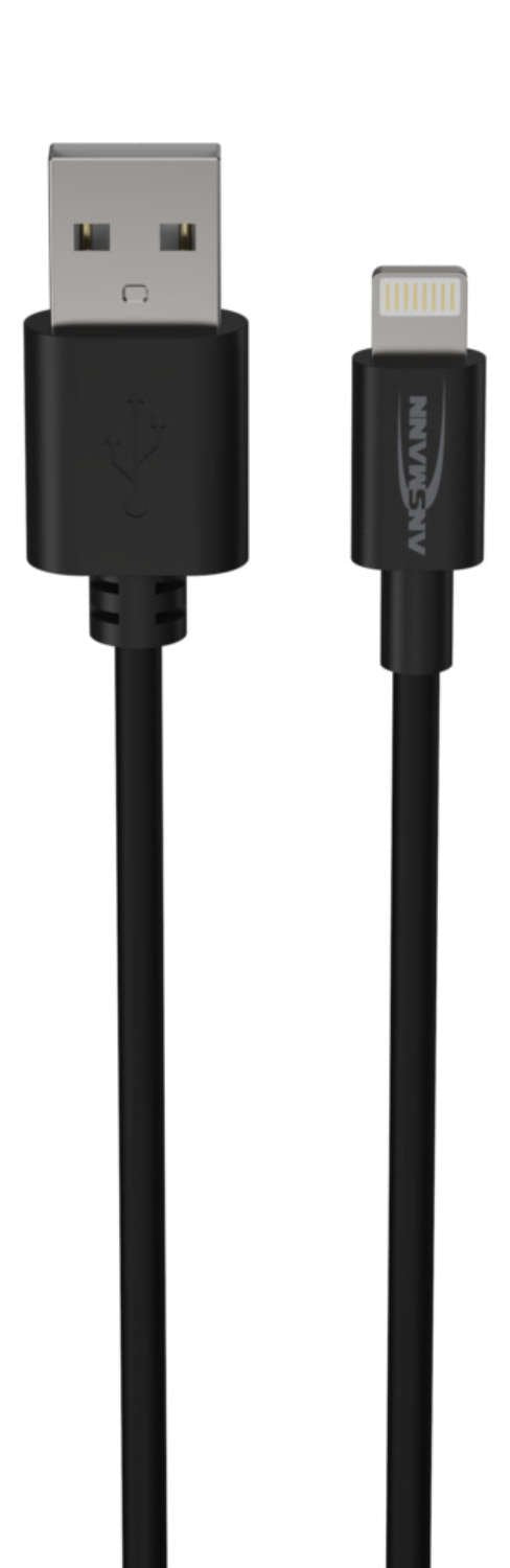Cable De Carga Y Datos Ansmann Usb A Lightning De 100 Cm