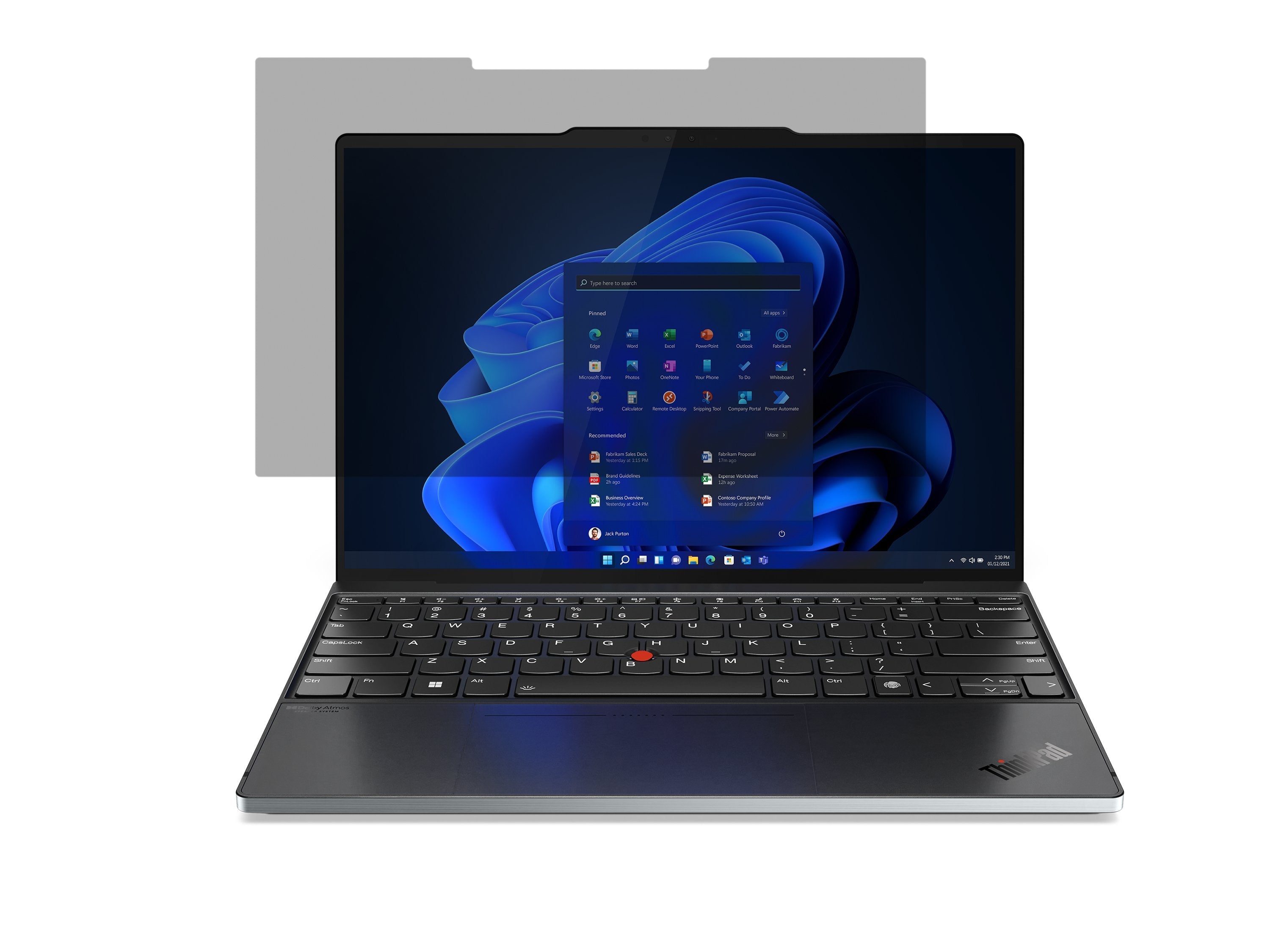 Lenovo 13.3" Premium Clarity Privacy Filter For Z13