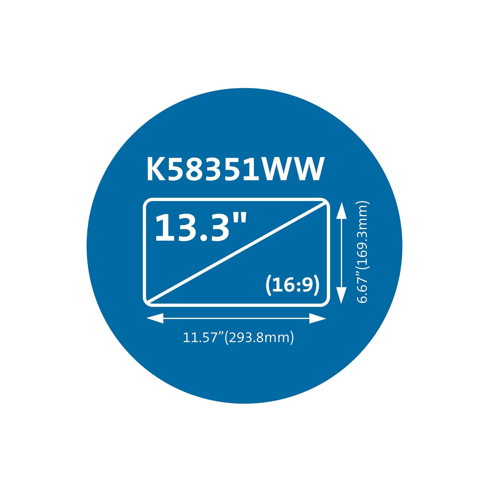 EAN 0085896583516 - Kensington K58351WW filtro para monitor 33,8 cm (13.3") Portátil Filtro de privacidad para pantallas sin  imagen 12