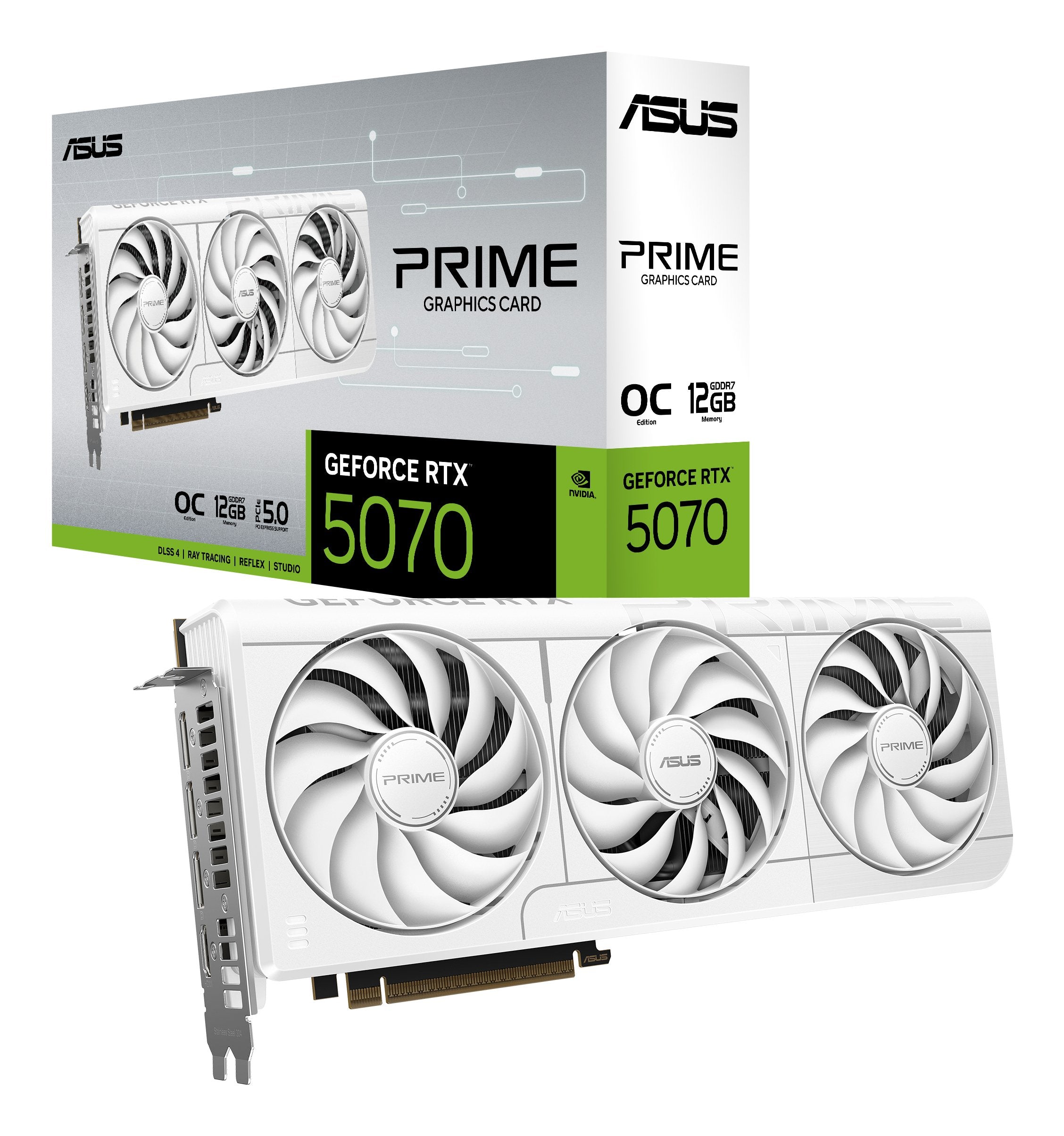 EAN 4711636046121 - ASUS Prime -RTX5070-O12G-WHITE NVIDIA GeForce RTX 5070 12 GB GDDR7 imagen 10