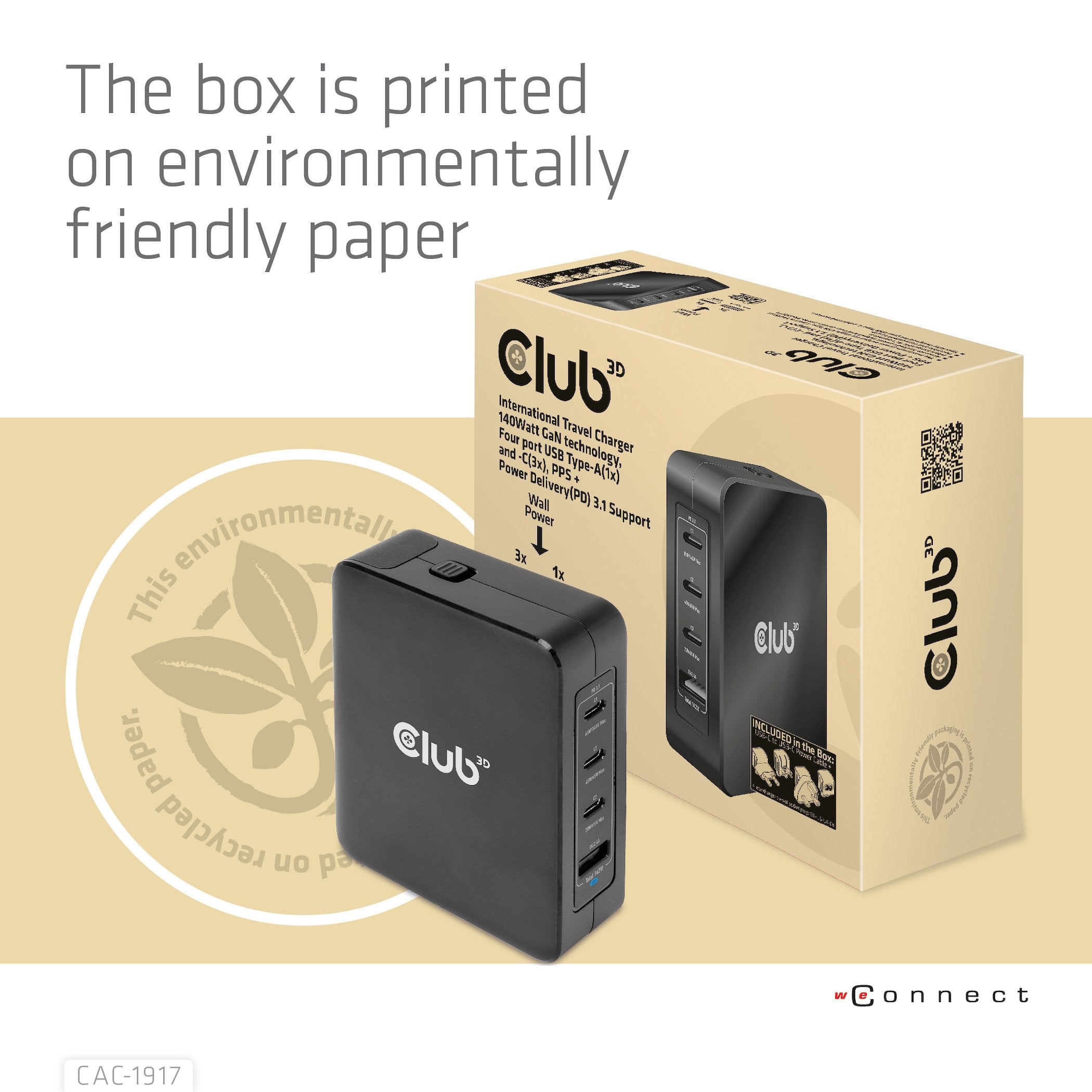EAN 8719214472733 - CLUB3D CAC-1917 unidad de fuente de alimentación 140 W imagen 10