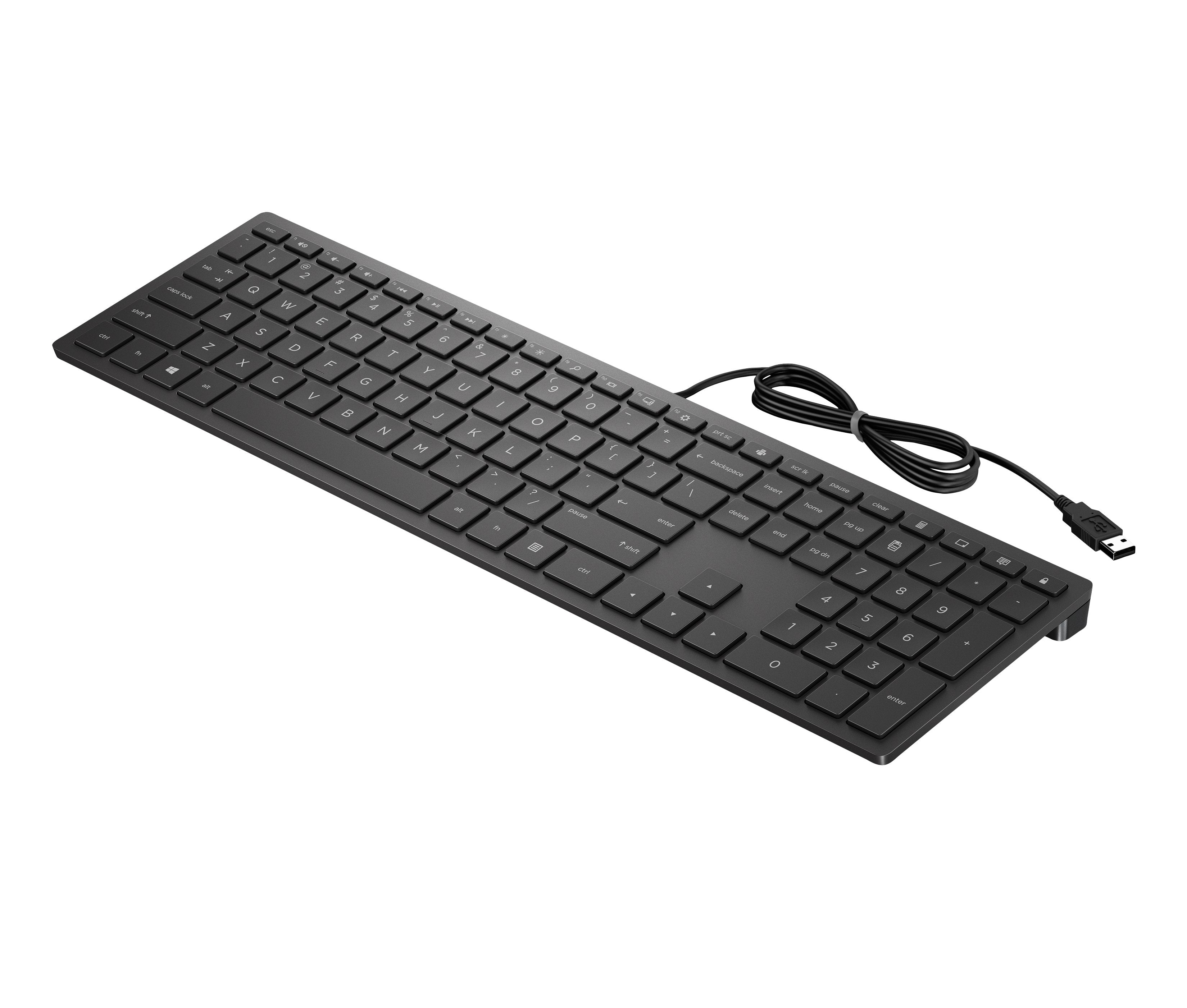 EAN 0192545457538 - HP Pavilion Wired Keyboard 300 teclado Oficina USB Negro imagen 2