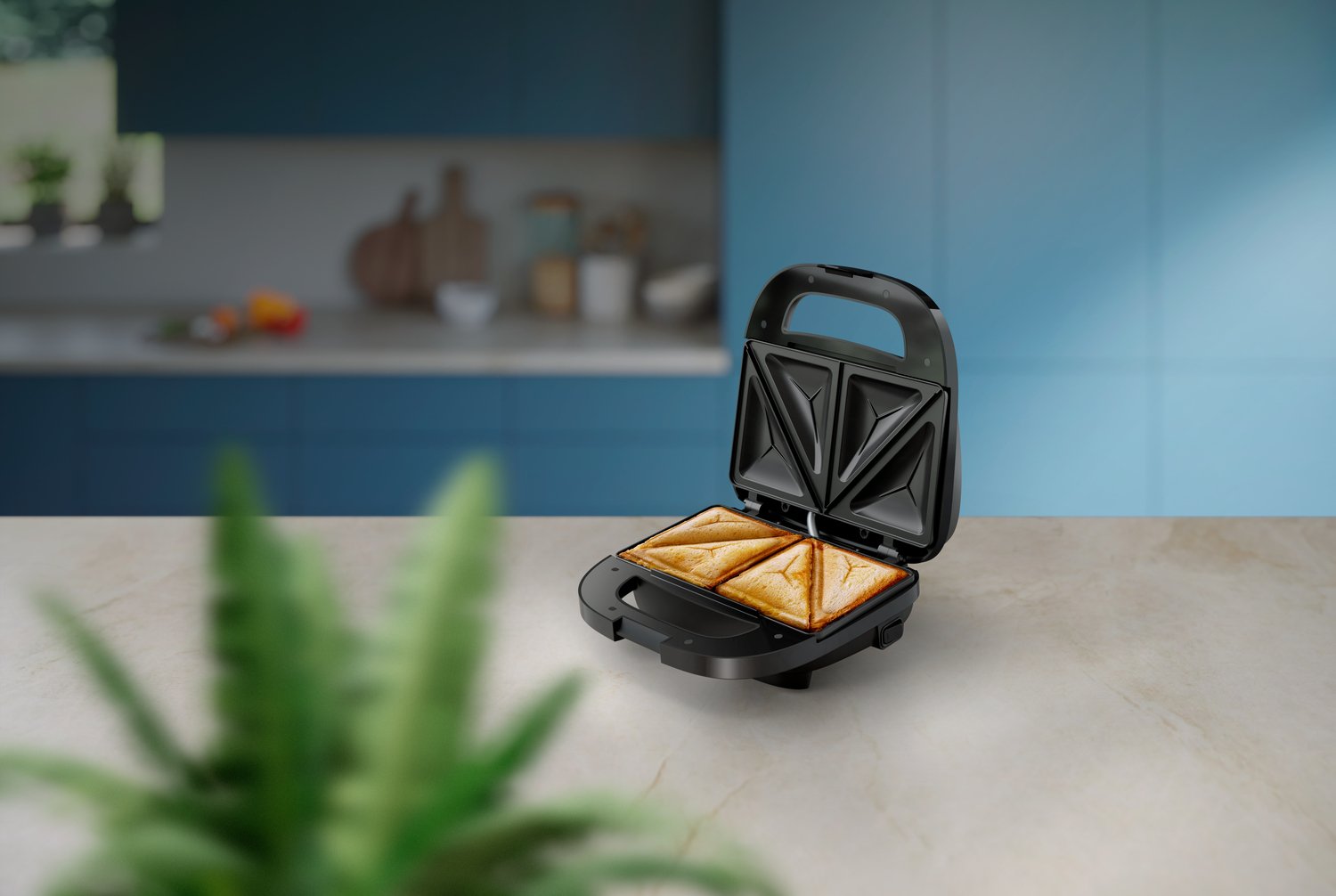 EAN 8720389045035 - Philips 3000 series HD2331/90 sandwichera 750 W Negro imagen 5