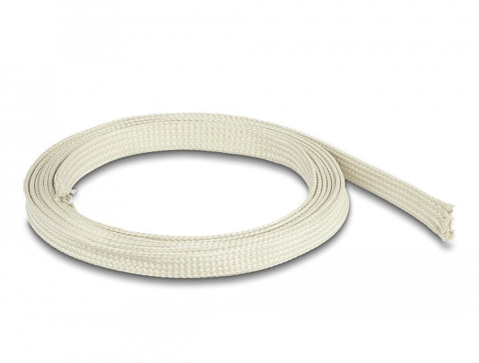 Geflechtschlauch Aus Nomex Fasern 2 M X 10 Mm Weiss