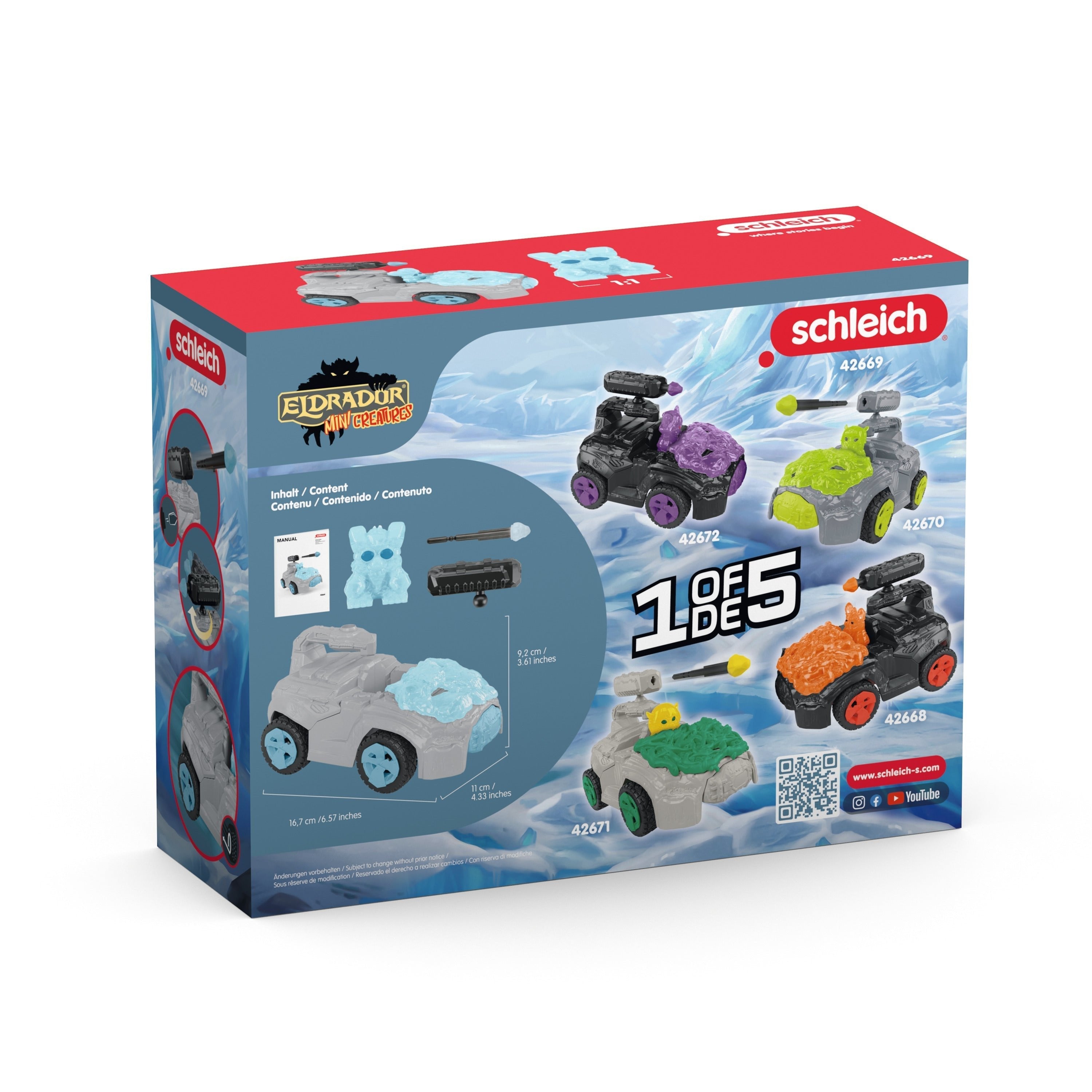 Schleich Eldrador Creatures Eis-Crashmobil             42669