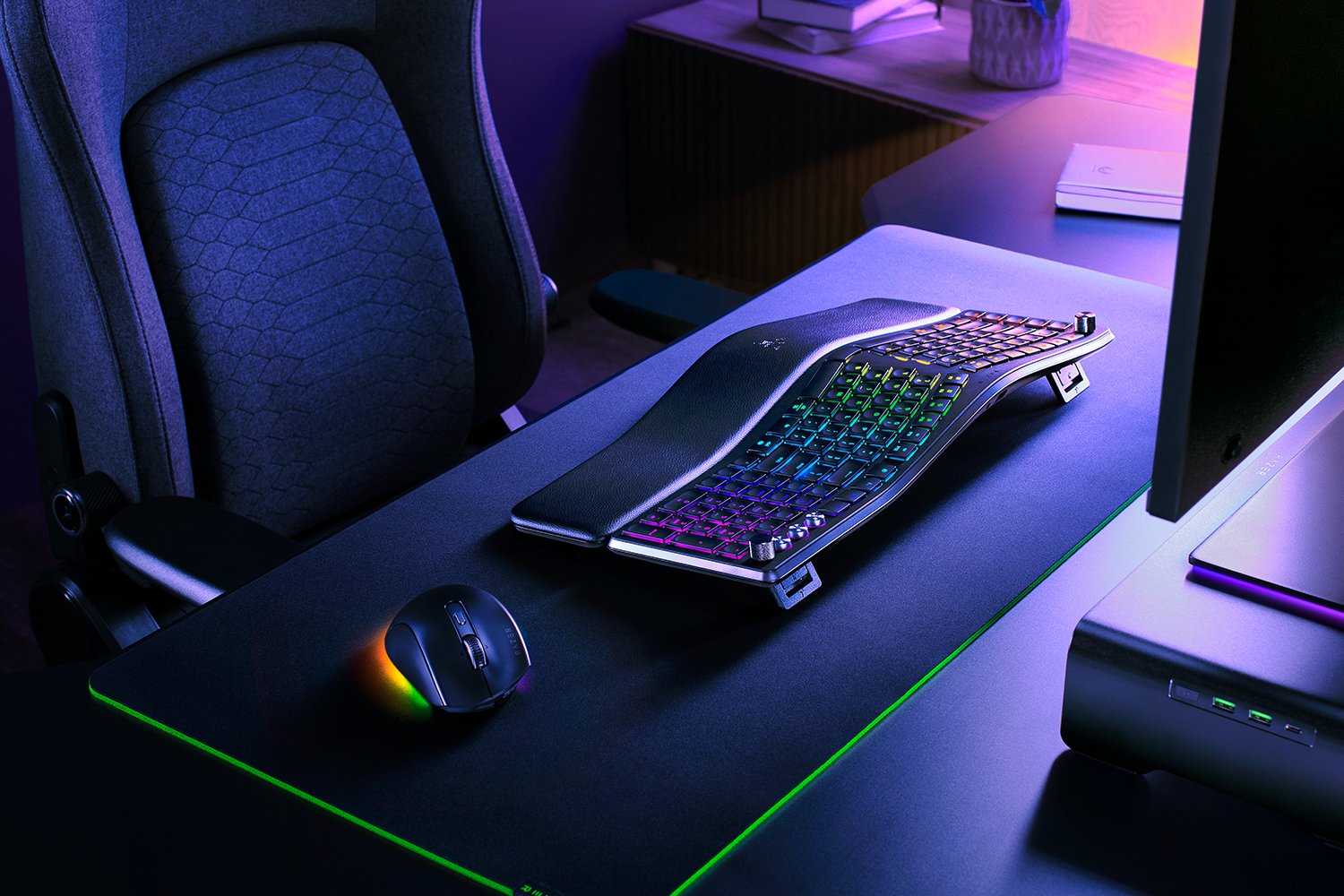 Teclado Razer Pro Type Ergo (Usa) (Rz03-05440100-R3m1)