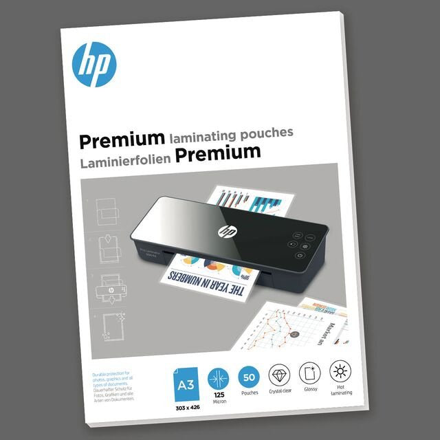 Hp Premium Película De Laminación A3 50 Pieza(S)