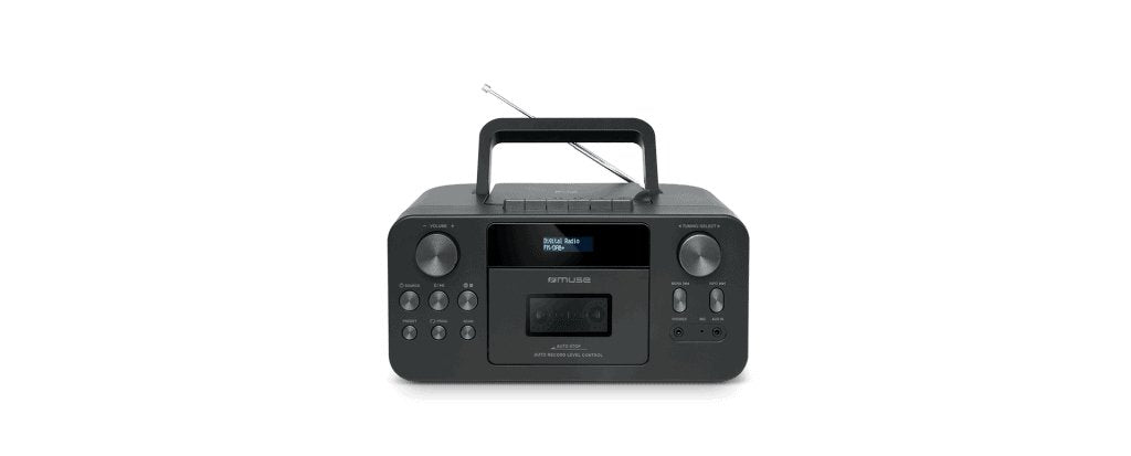 Muse M-182 Db Portable Cd Radio Cassette Recorder With Bluetooth