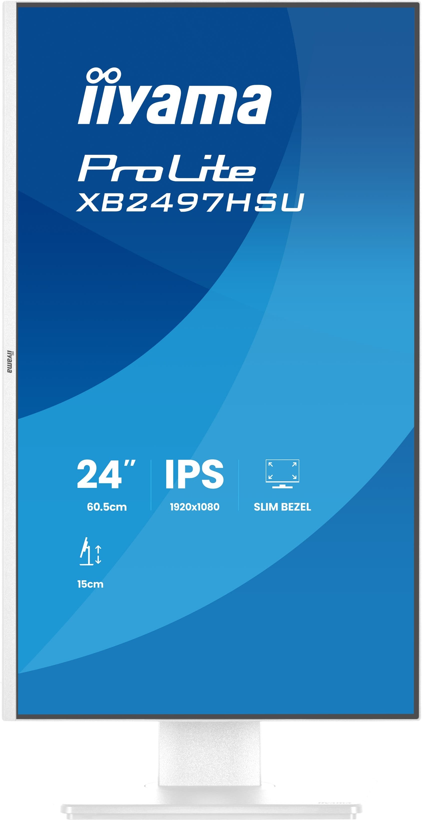 Iiyama 60.5cm 24" Xb2497hsu-W1 16:10 Hdmi+Dp+2xusb-C