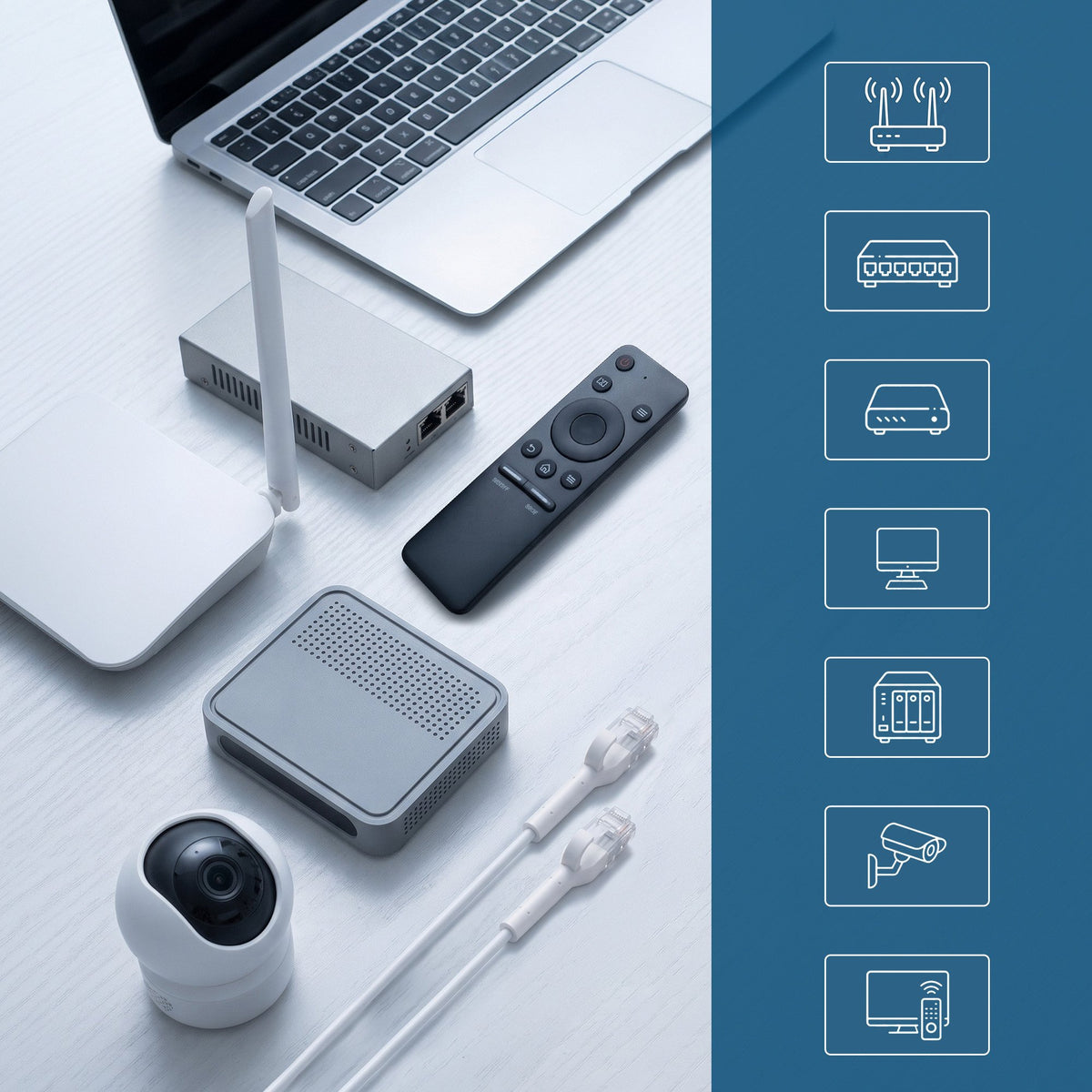 EAN 5906168638978 - Extralink Kat.6A U/FTP 1m 1Gbps Biały | Patchcord LAN | Miedź Kabel sieciowy skrętka, łamana końcówka (EX imagen 11