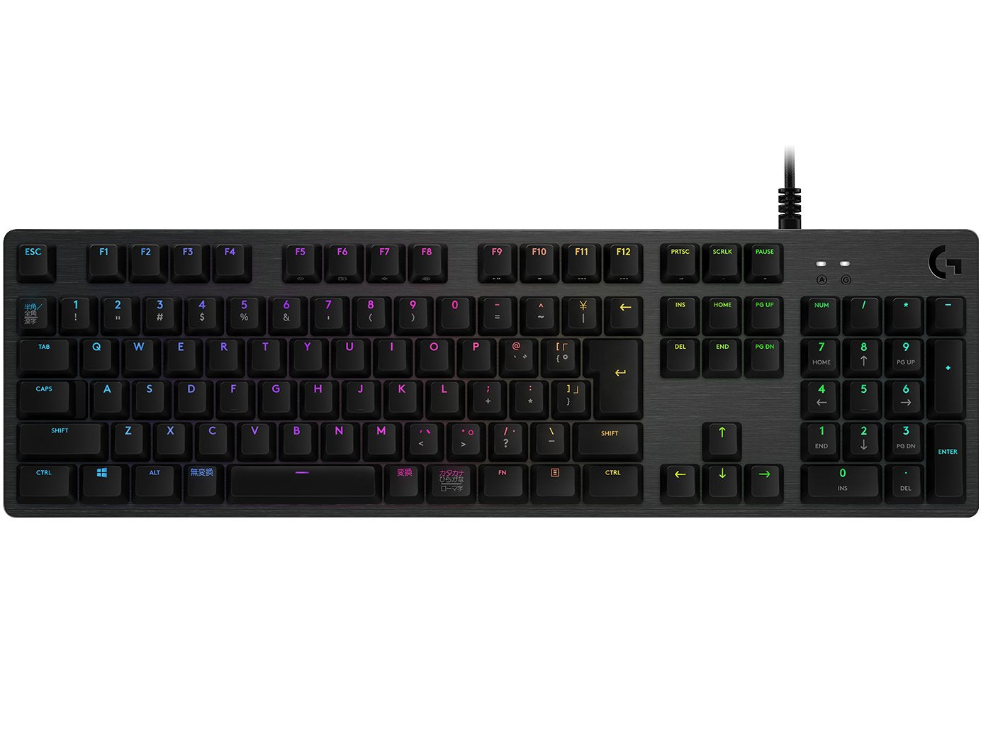 EAN 5099206086272 - Logitech G 920-009370 teclado Juego USB QWERTY Internacional de EE.UU. Carbono imagen 5
