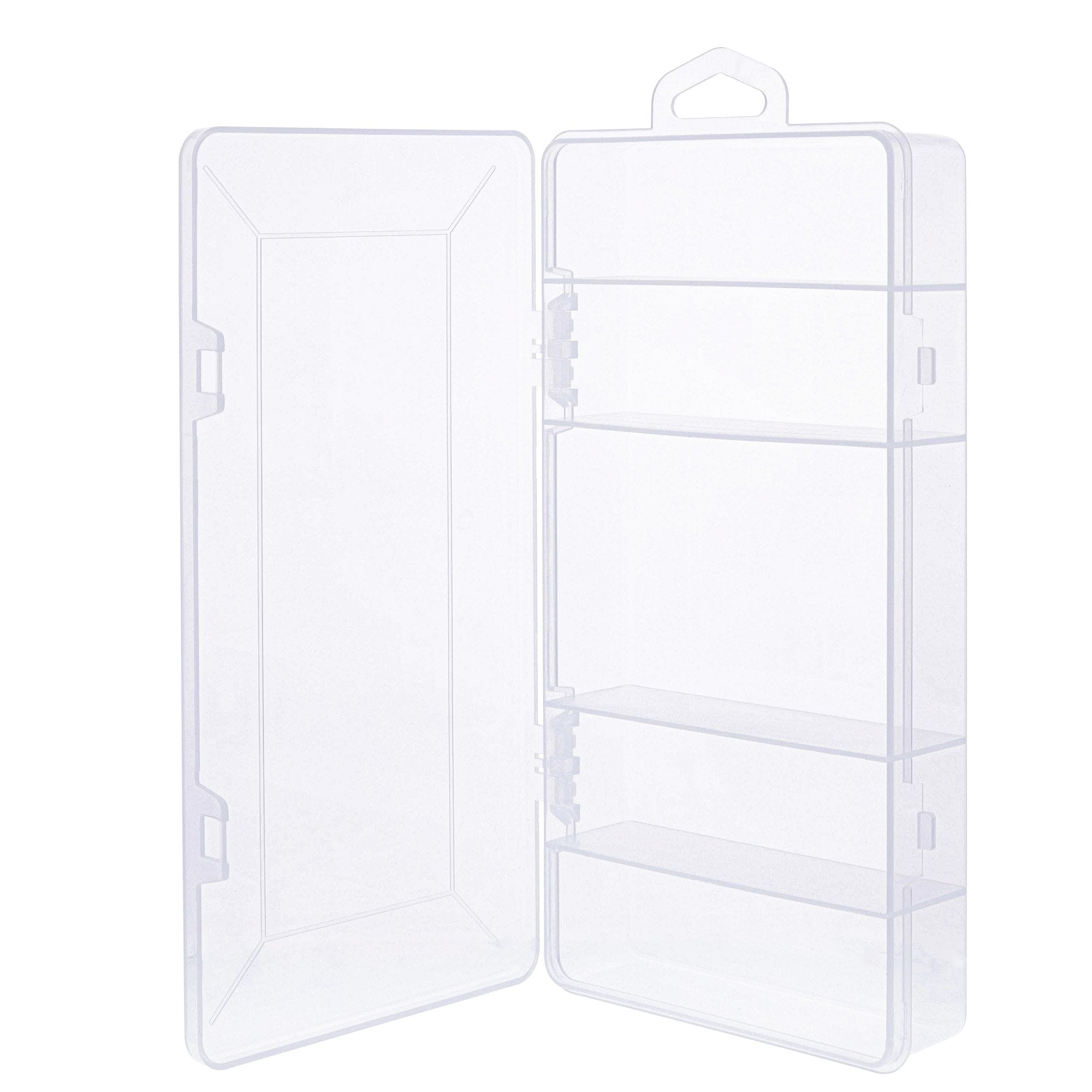 Inline® Small Components Box, 5 Compartments, 206x107x33mm, White