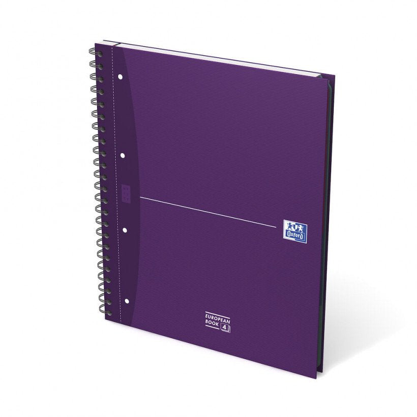 Oxford Cuaderno Office Essentials Europeanbook 4 Microperforado 120h 90gr 5x5 A4+ T/Extraduras C/Surtidos