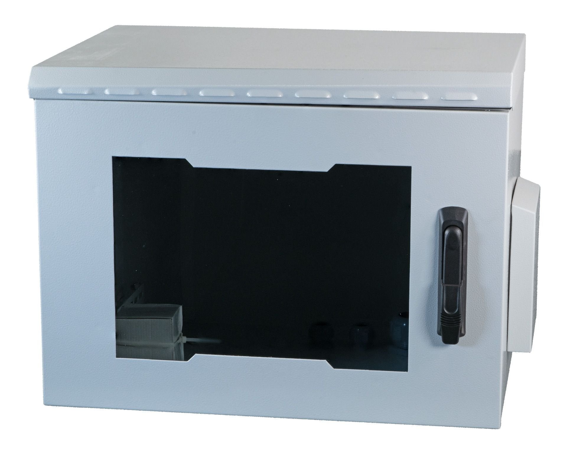 Efb 691712ip55.2g 19 Armario Mural Ip55 12he Puerta De Cristal Profundidad 600mm Ral7035