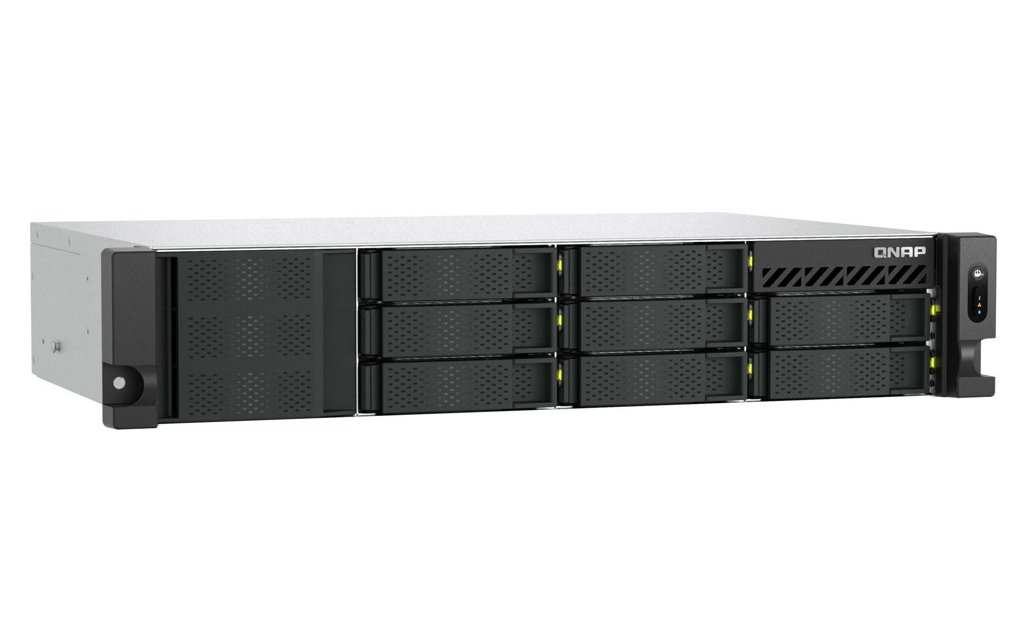 Servidor Nas  Qnap Ts-H1065eu-Rp 10 Compartimentos Montaje En Bastidor Sata-600 / Nvme Ram 8 Gb 2.5 Gigabit Ethernet 2u