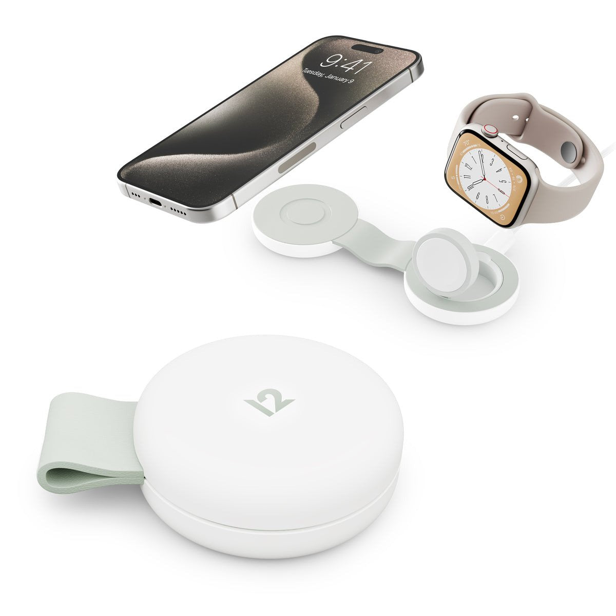 EAN 811370025216 - Twelve South ButterFly SE Smartphone, Reloj inteligente, Auriculares, Auriculares Blanco USB Cargador inal imagen 1