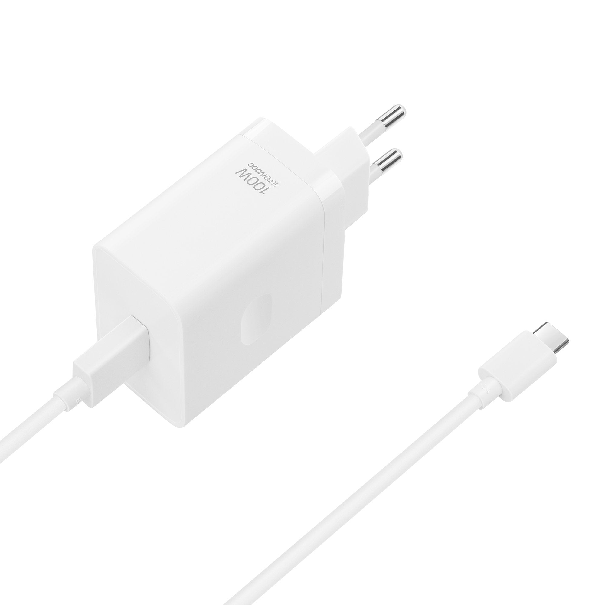 Cargador Oppo Supervooc 100w Travel Charger + Usb-C Data Cable