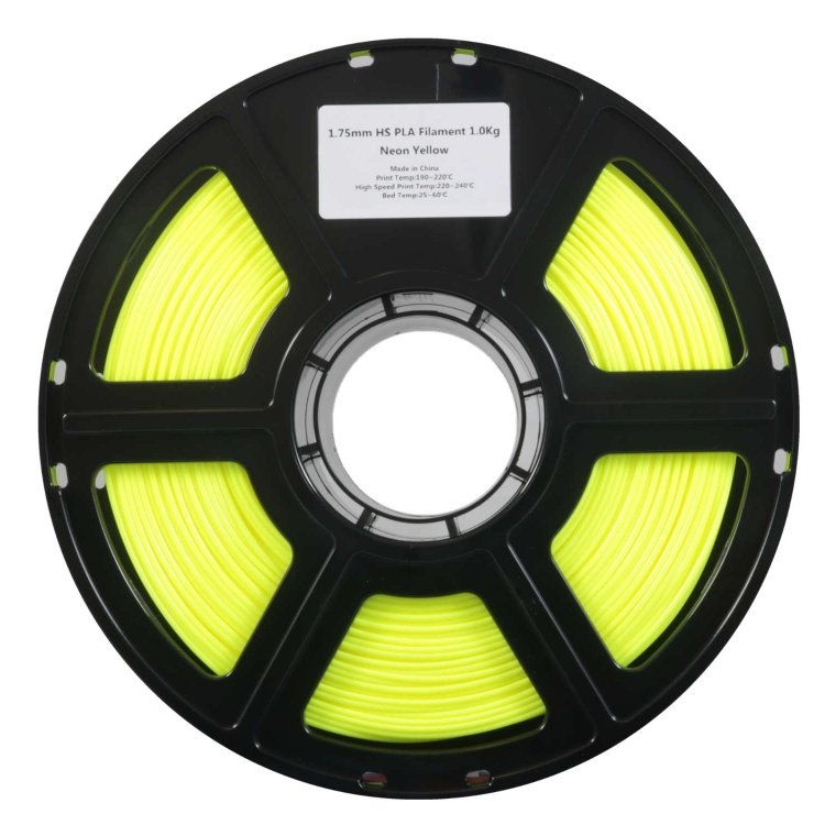 Pla High Speed 1,75mm Neon Amarillo 1kg